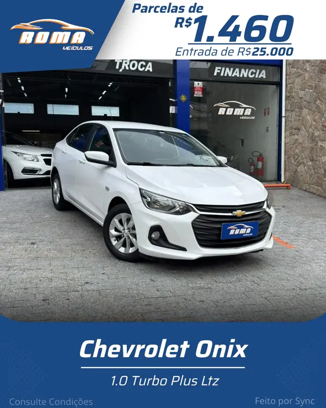 Exemplo de arte automática para Feed do Instagram de loja de veículos (modelo 8)